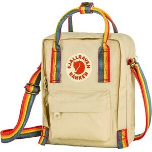 NWT Fjallraven Kanken Rainbow Backpack Tote Light Oak F23620